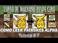 Cómo leer patrones alpha | Curso MACRAMÉ desde CERO | Tutorial #7 |