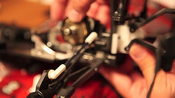 How to Build an X Factory SCX60 CF RC Car Part 22 Rear Bumper