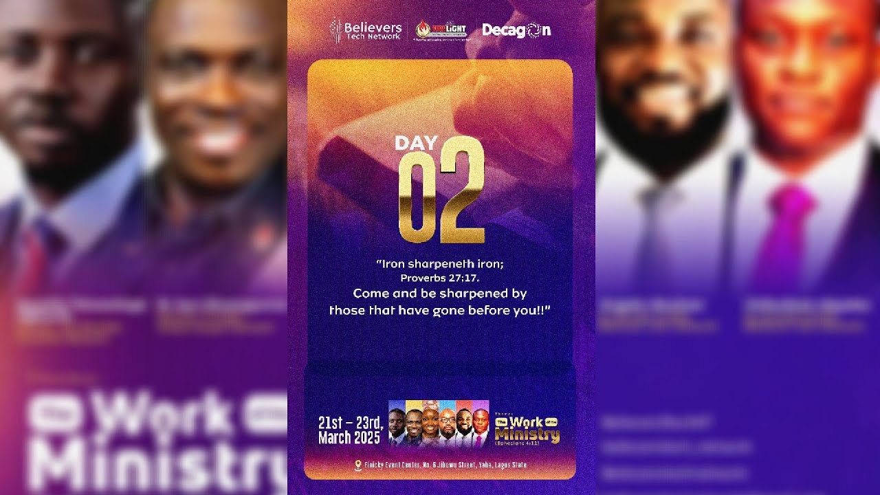 DAY 2 MORNING SESSION || BTNC 2025 || THE WORK OF THE MINISTRY || 22ND ...