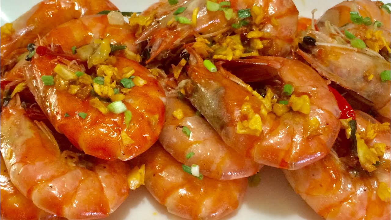 Làm Tôm Rim Mắm Tỏi ngon, Gia đình food - YouTube