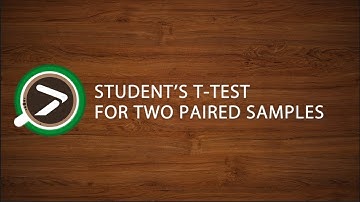 #22 Student’s t-test for two paired samples in Excel with XLSTAT