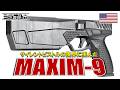 【実銃解説】悲運のサイレントピストル『Maxim 9』【ミリオタ通信】