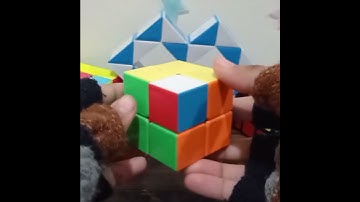 Cube in a Cube pattern on a 2x2 Rubik