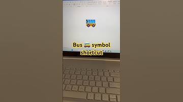 ms word bus 🚌 symbol shortcut key | #asmr #shortcutkeys #msword #gaming #tricks