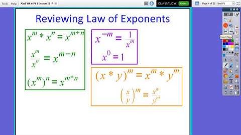 Alg2 Wk 6 Pt 1 Lesson 12   Solving Radical Equations