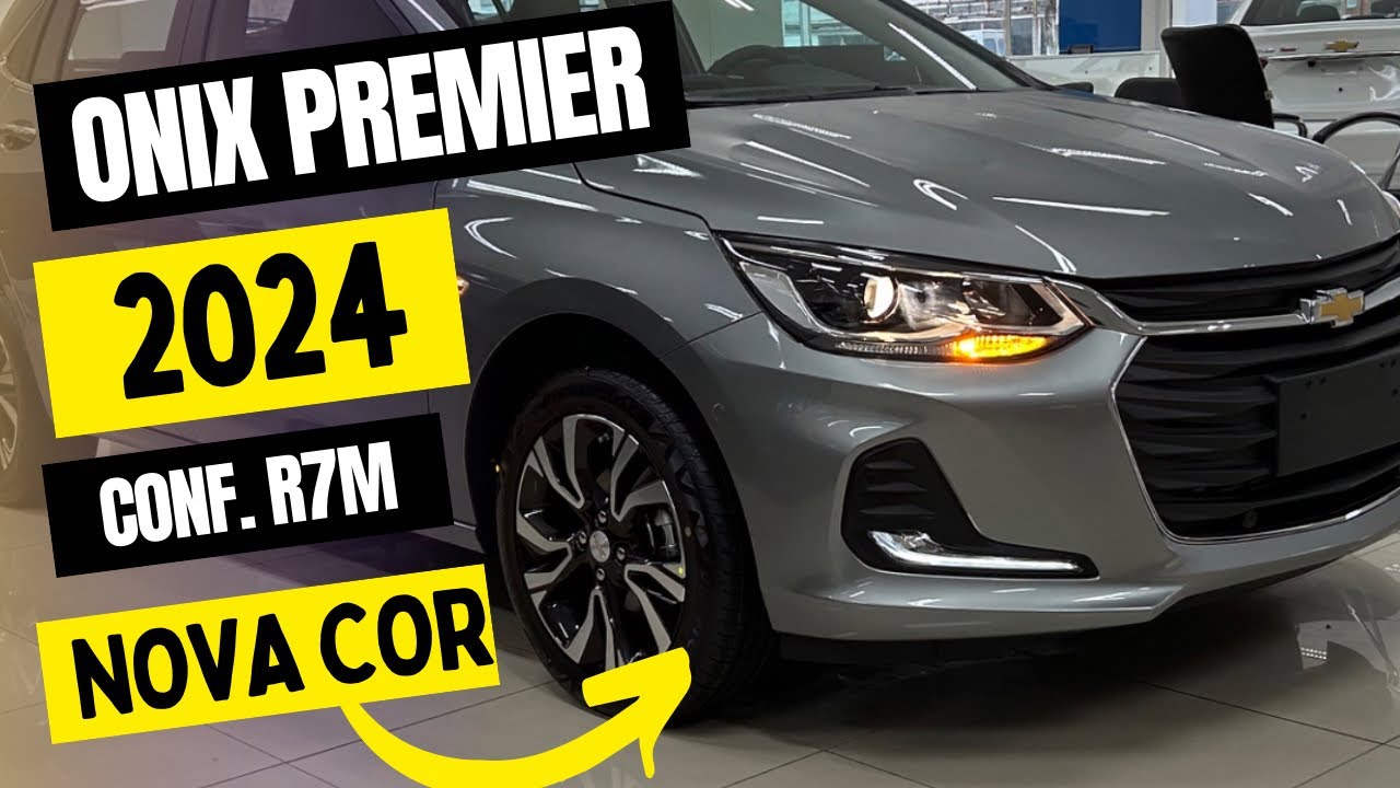 Onix Hatch Premier 2024 configuração R7M 