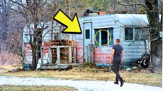 Son Inherits Late Dad’s Abandoned Trailer – MAKES A SHOCKING DISCOVERY INSIDE