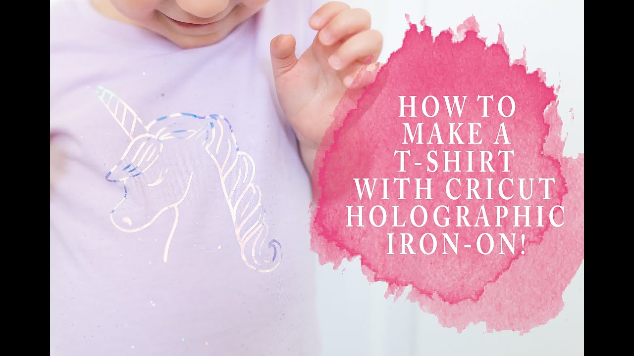 All About Cricut Holographic Iron-On 