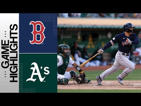 Red Sox vs. A's Game Highlights (7/17/23) | MLB Highlights