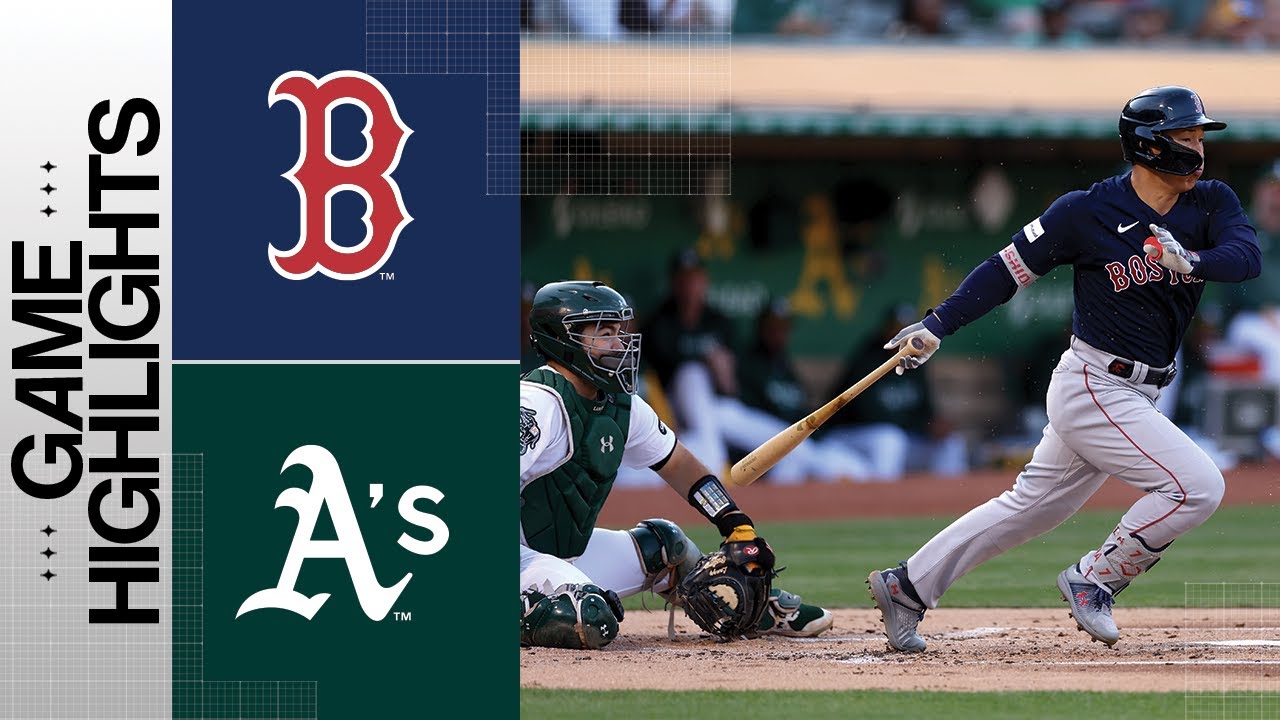 Red Sox vs. A's Game Highlights (7/17/23) | MLB Highlights