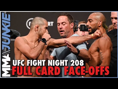 UFC London Full Fight Card Faceoffs: Multiple Matchups Restrained