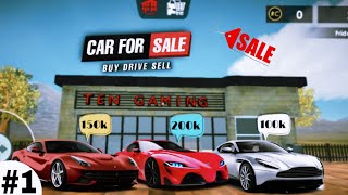 I open my own car showroom 🤑🤑🤑 || Car for sell ||EP~1 || Ten7 Gaming: