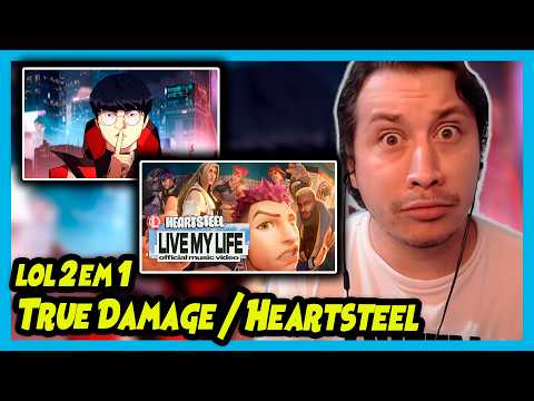 TRUE DAMAGE "Know My Name" | HEARTSTEEL "Live My Life" | League of Legends | REACT DO MORENO