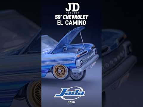 Chevy El Camino Lowrider 1:64 scale Jada Diecast Custom
