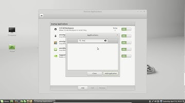 Introduction to Linux Mint - #21 Start a application on startup