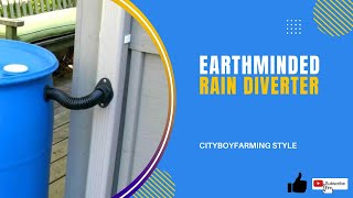 DIY: EarthMinded Rain Barrel Diverter Kit!!!!
