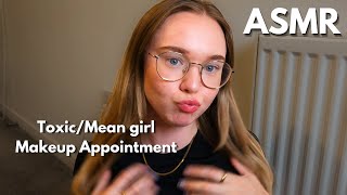 ASMR Toxic/Mean girl does your makeup | Roleplay