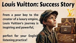 ⭐ How a Homeless Boy Created Louis Vuitton | Learn English Through Story | Fluent English Daily