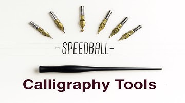 Speedball B-stijlen kalligrafiepen | Kalligrafie voor beginners