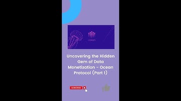 Crypto Hidden Gem - Ocean Protocol Part 1#oceanprotocol #defi #crypto #nfts #btc #bitcoin #trading