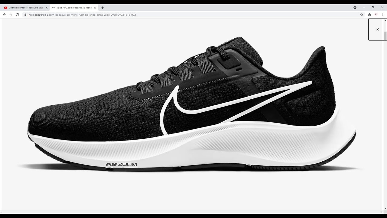 Nike Air Men's Running Shoe Extra Wide - YouTube