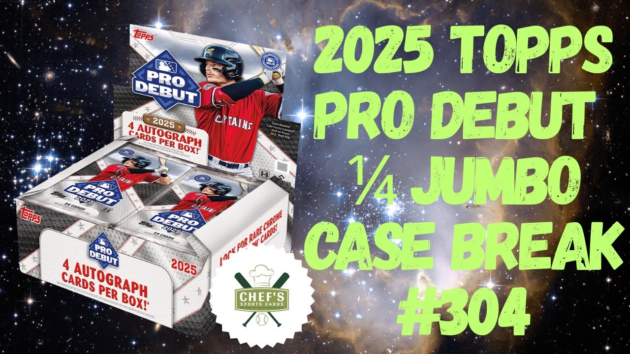 2025 TOPPS PRO DEBUT 1/4 JUMBO CASE BREAK #304  - LIVE-12/3/2025