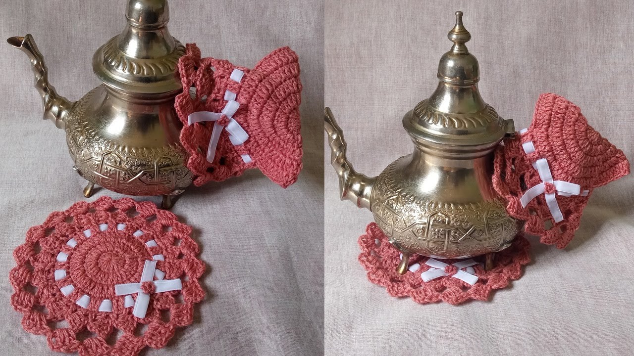 ماسكة يد البراد 2022 للعيد بحلة جديدةو المناسبات بطريقة سهلة وسريعة/كروشيه فاضمة