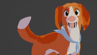 Maple | 3D Dog Animation Tests