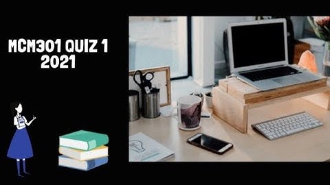 MCM301 quiz 1 2021#solution #vu