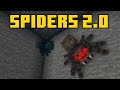 ЭТОТ МОД УЛУЧШИТ ПАУКОВ ДО НЕУЗНАВАЕМОСТИ! НОВЫЙ МОД SPIDERS 2.0 ПОЛНЫЙ ОБЗОР И ГАЙД ПО МОДУ 1.16