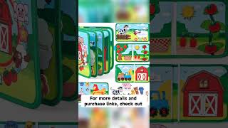 Save 8% on JoyCat Farm Busy Book: 15 Fun Toddler Activities!