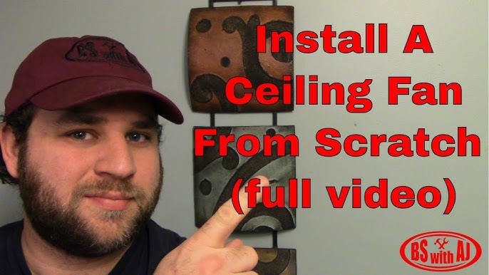 Add A Fan To Any Room Without Existing, How To Install A Ceiling Fan Without Existing Light Fixture