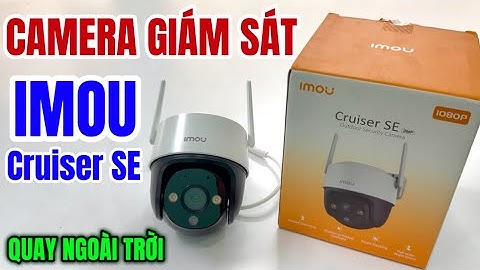 Camera Giám Sát IMOU Cruiser SE HD1080P Quay Ngoài Trời Chống Nước Xoay 360 Độ
