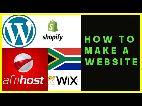How to make a Wordpress Website 2020 Afrihost [Update]