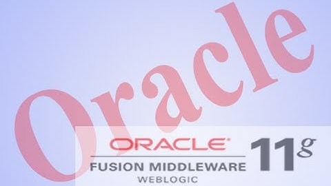 Install and Configure Oracle Weblogic Server on Windows.