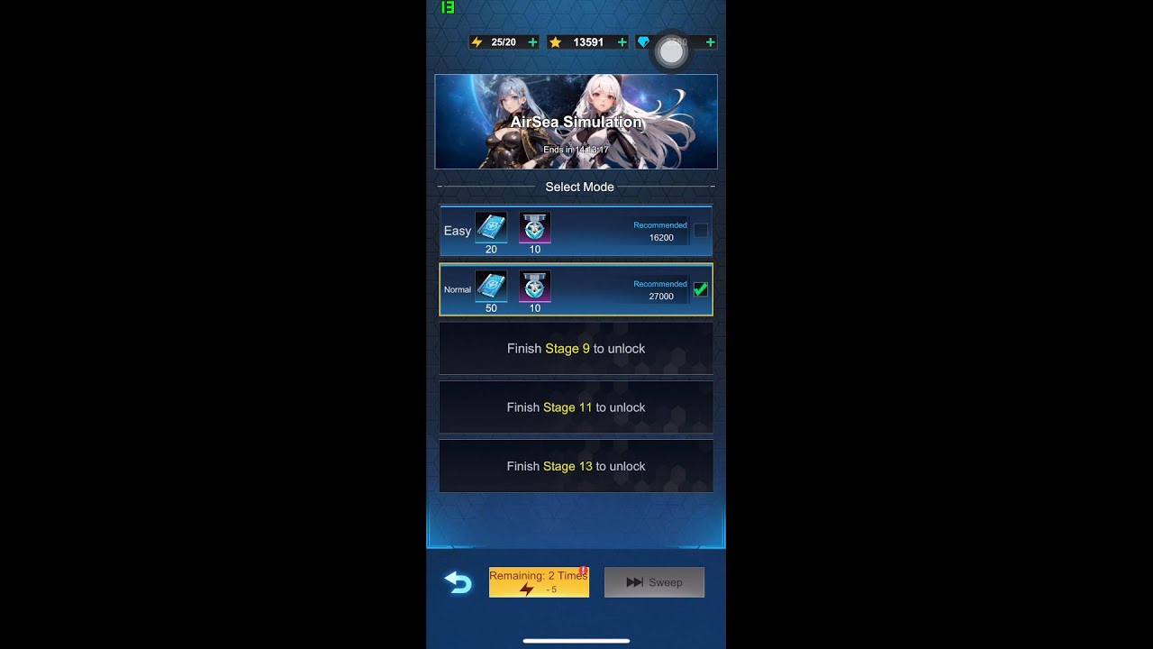 Wing Fighter : Event - AirSea Simulation | Normal