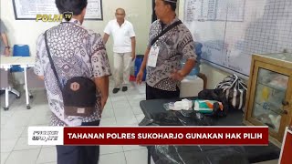 PRESISI UPDATE : TAHANAN POLRES SUKOHARJO GUNAKAN HAK PILIH DI PILKADA 01/12/2024 (14.00)