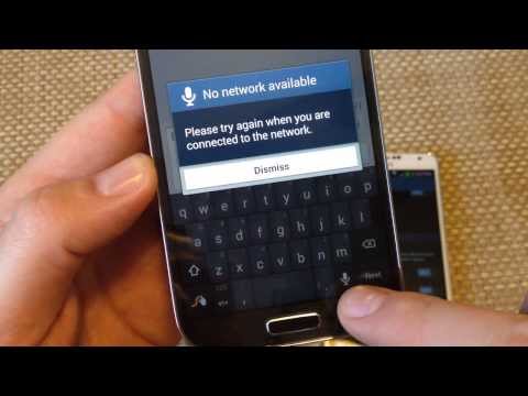 samsung galaxy Note 3 No network available Please try again when you are connected to the network
