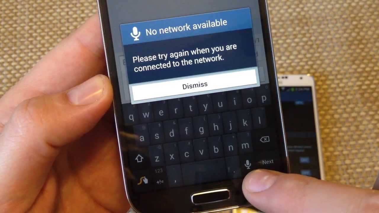 samsung galaxy Note 3 No network available Please try ...