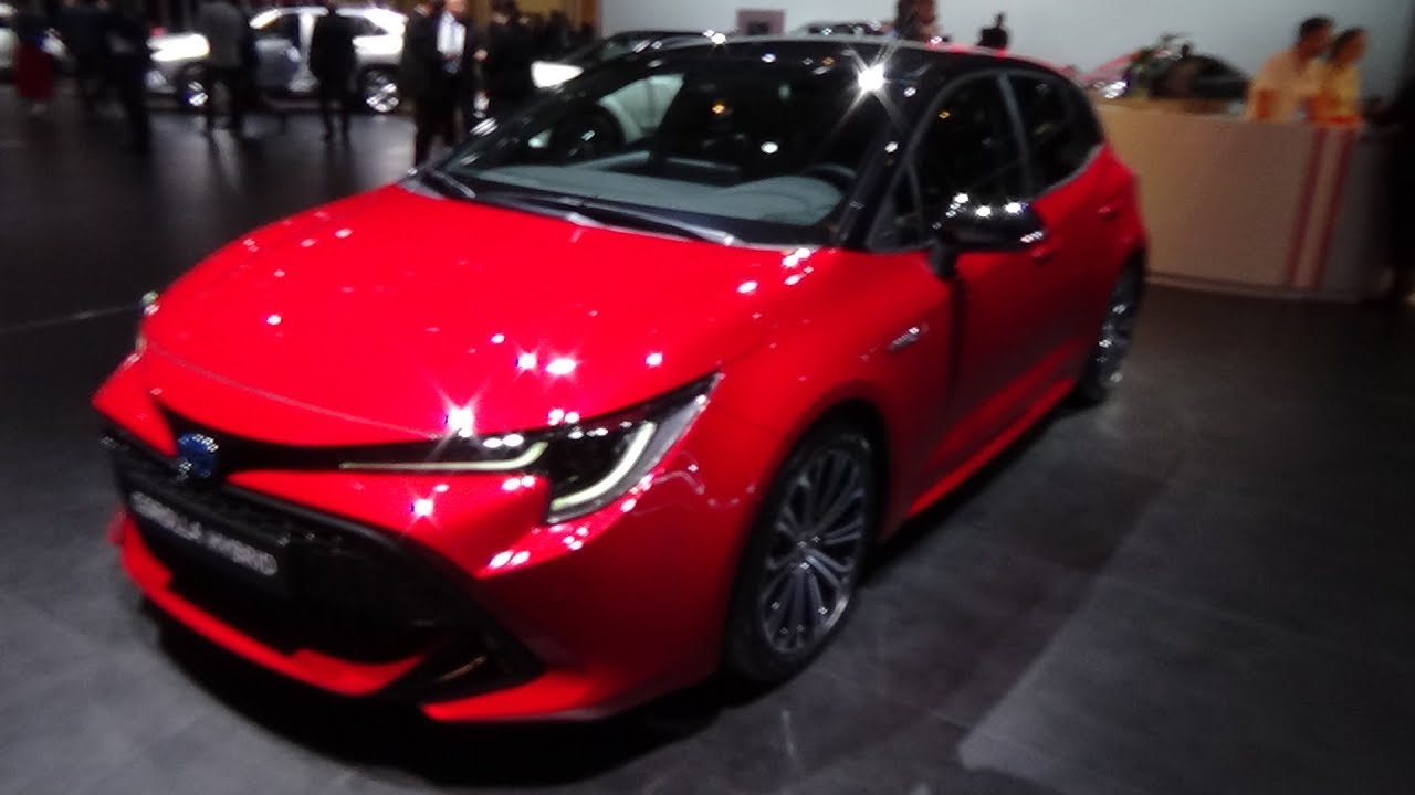 2019 Toyota Corolla Hatchback Hybrid Exterior And Interior Paris Auto Show 2018