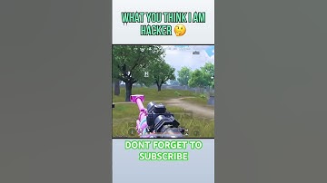 WHAT YOU THINK I AM HACKER 😈😈|| #bgmishorts #shorts #viralshort #shortvideo  #pubg #HANTYGAMING