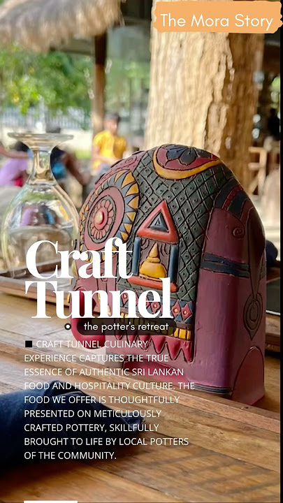 Amazing craft tunnel #craft #restaurant #srilanka #udawalawe #pottery #srilankanfood #foodlover #art
