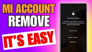 Bypass Mi Account Remove Permanent 