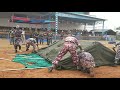 TS & AP TENT PITCHING BY NCC CADETS || Karimnagar|| Mahendar Pathri