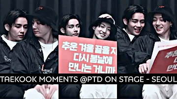 [EPISODE] taekook moments @ permission to dance on stage - seoul