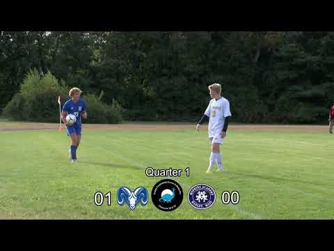 GRANBY MA Boys Varsity Soccer vs. Hopkins Academy 9-30-22 - Condensed