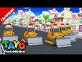 [PLAYLIST] #TAYO Christmas Song🎄 | Super Bulldozer Team VS The headbutt dino | Tayo Songs