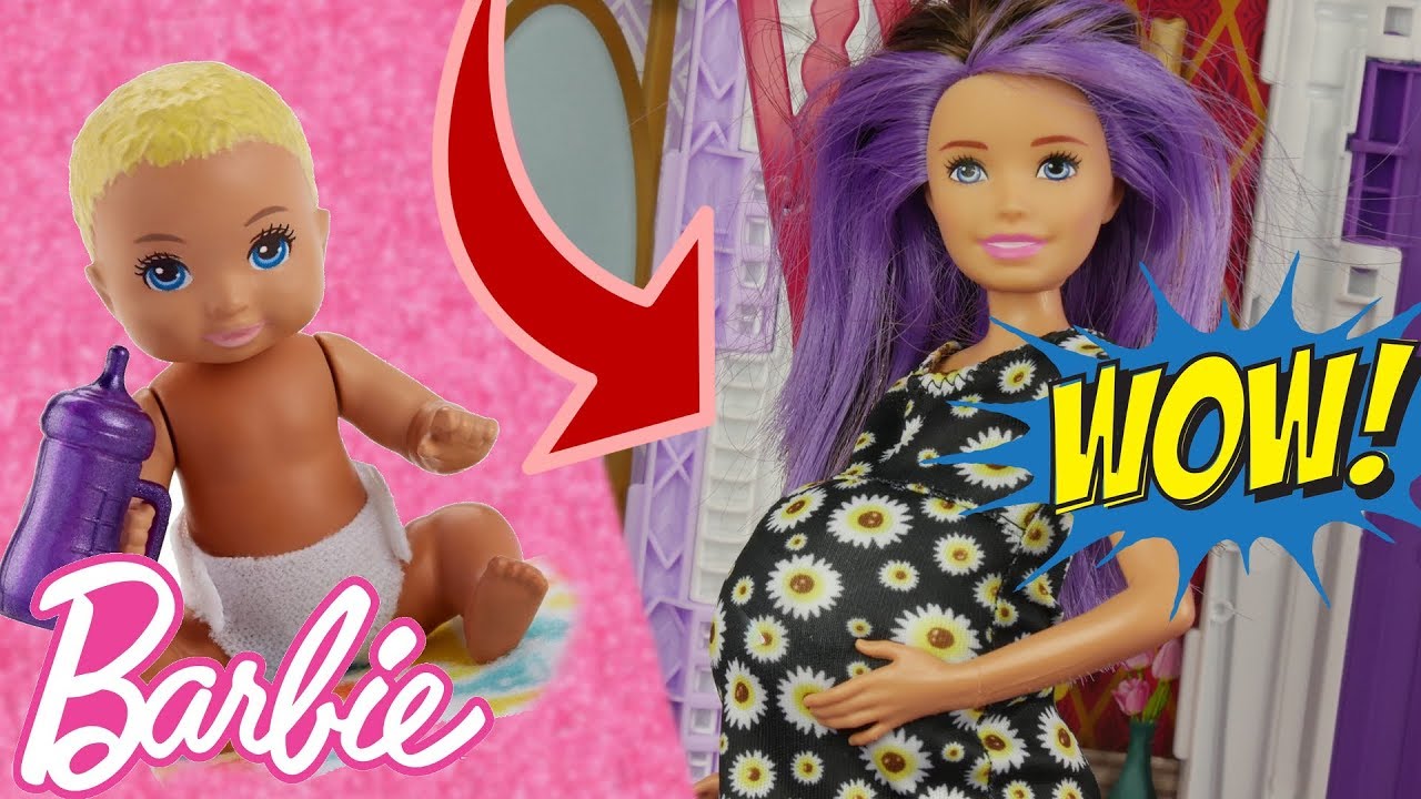 Preference legemliggøre Forbløffe Barbie 🥰 Skipper w ciąży 🤰 - YouTube