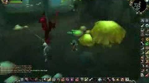 Noor the Pacifist doing quest: Missing in Action