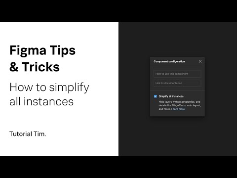 Figma Tips & Tricks: Simplify All Instances